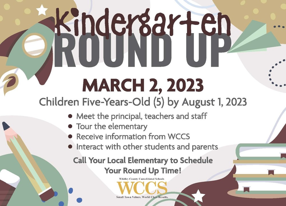 Kindergarten Round Up Invite