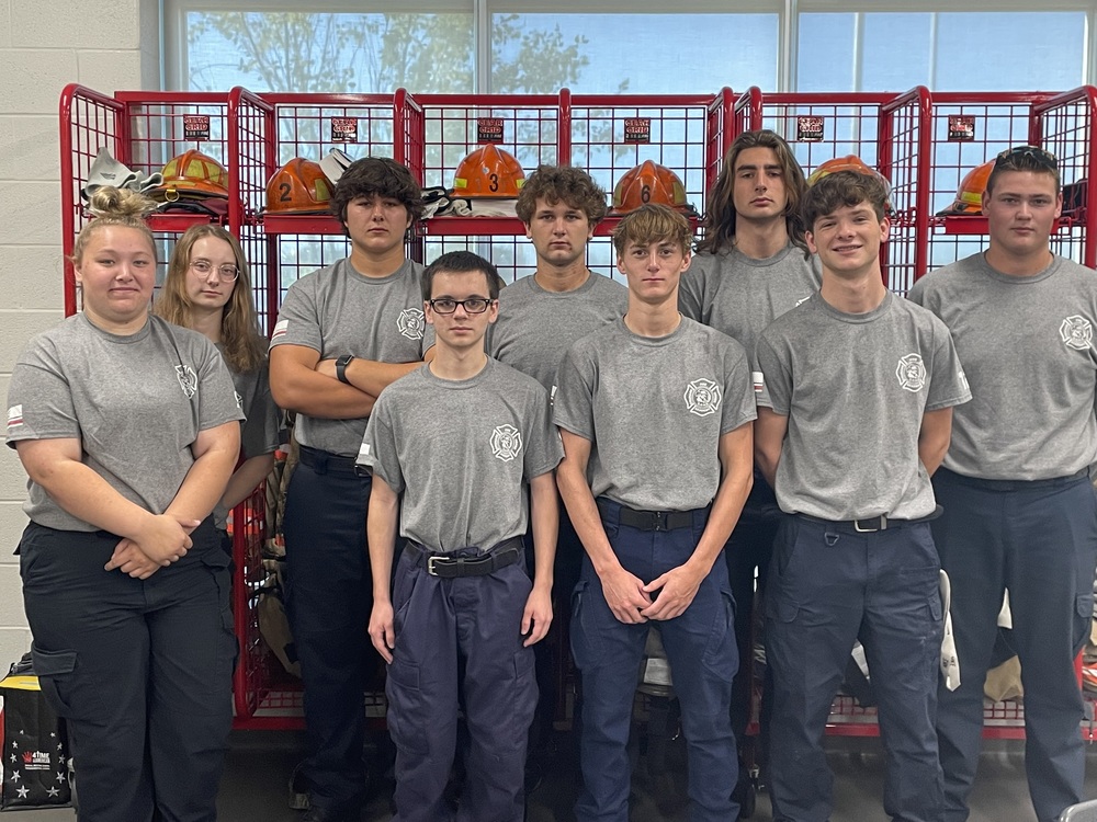 CCHS Fire & Rescue recruits for the 2022-2023 school year