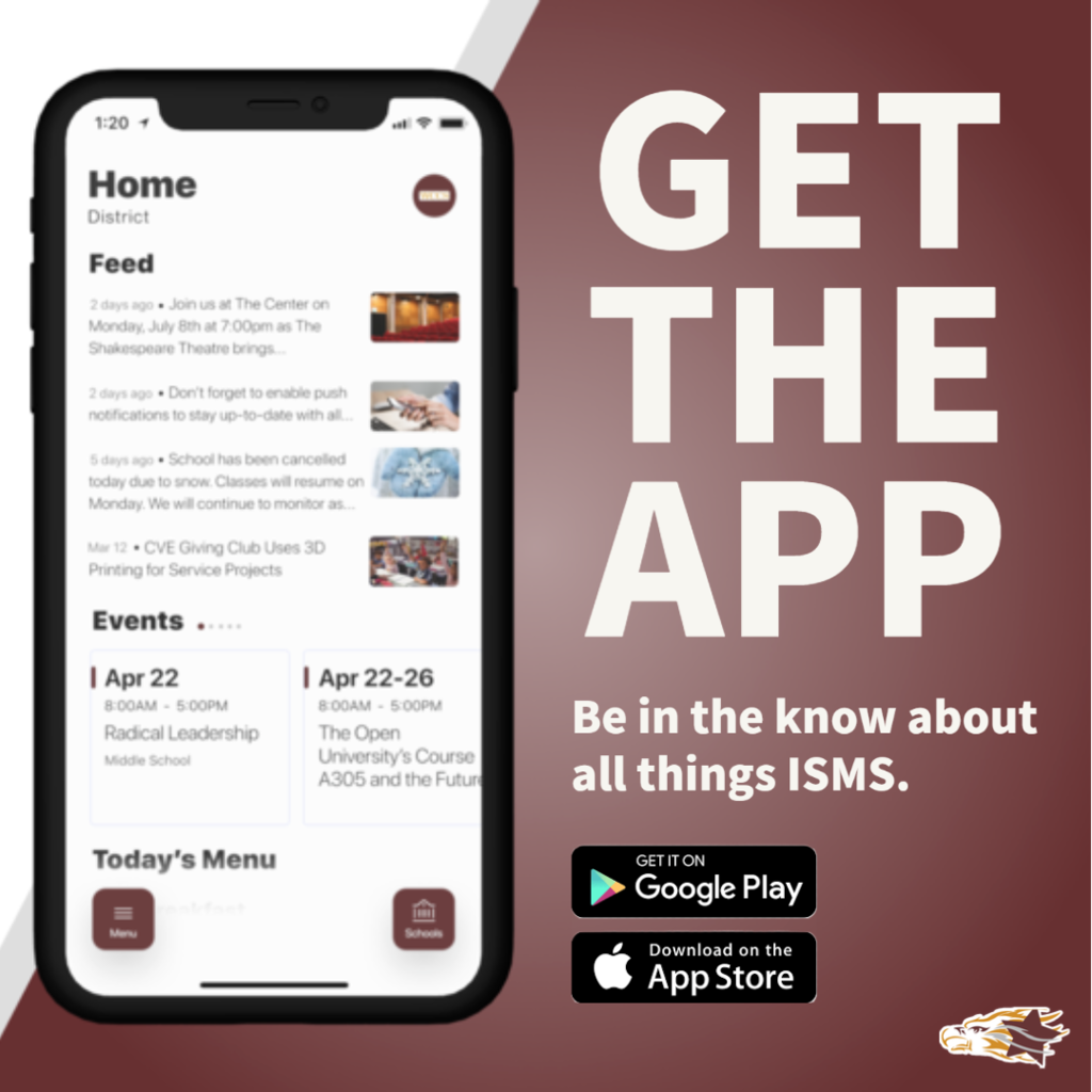 get the app and be in the know about all things isms