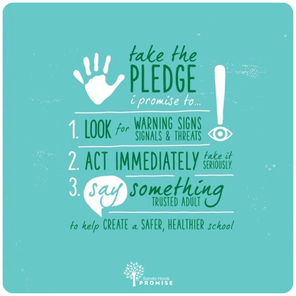 say something week / take the pledge