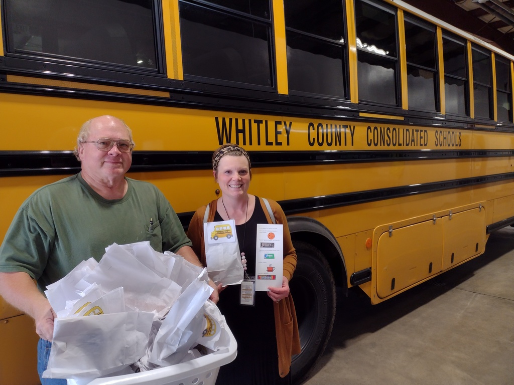 Student Council delivers cookies for Teacher (Staff) Appreciation Week