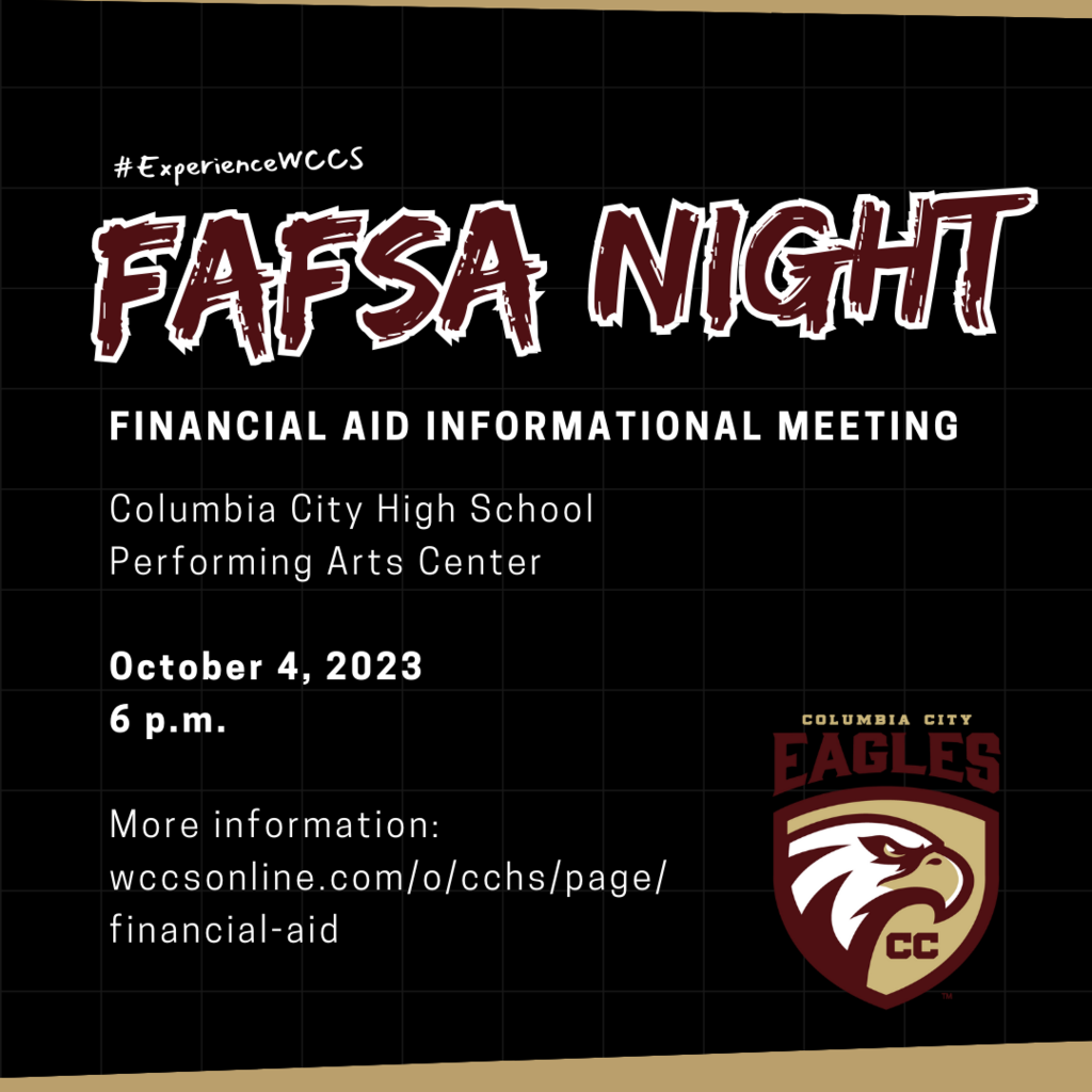 FAFSA Night Save the Date, October 4