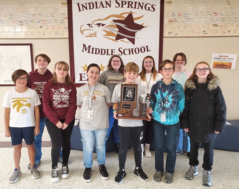 ISMS Spell Bowl NE8 Conference Champs | Indian Springs Middle School